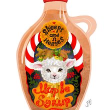 Maple syrup label