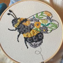 Embroidered Bee