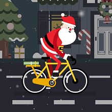 【Course Project】Santa Character Animation