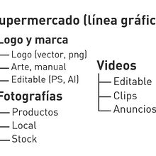 Estructura para gestion de línea gráfica