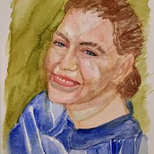 My girlfriend's portrait