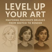 Level Up Your Art Mastering Procreate Brushes from Sketch to Render | #procreatebrushes #brushes
