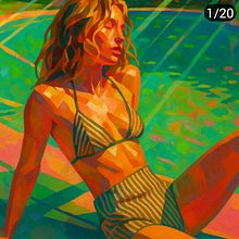 [New Post #24] Daily Portrait Paintings • Best Portrait Projects on Domestika • #portraits #portraitpaintings #procreatebrushes #freebrushes • Art Visions by Rod Lovell (2025)