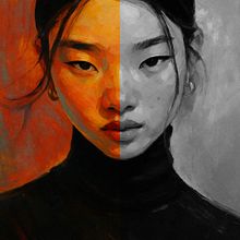 [New Post #25] Stunning Portrait Paintings • Best Portrait Projects on Domestika • #portraits #portraitpaintings #procreatebrushes #freebrushes • Art Visions by Rod Lovell (2025)