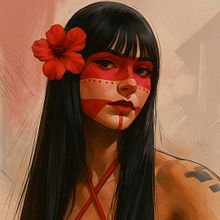 [New Post #28] How generative AI works • Daily Portrait Illustrations • Best Portrait Projects on Domestika + Bonus 200+ Free Procreate Brushes • #portraits #portraitpaintings #procreatebrushes #freebrushes • Art Visions by Rod Lovell (2025)