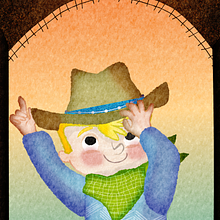 Take off your hat, lad!