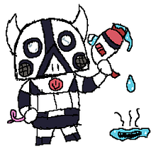Idea de personaje: Dark Pig y PigTrooper