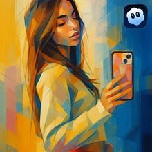 [SORA Post #49] Anime - How generative AI works • Daily Portrait Illustrations • Projects on Domestika + Bonus 200+ Free Procreate Brushes • #portraits #brushset #domestika #portraitpaintings #procreatebrushes #freebrushes • by Rod Lovell (2025)