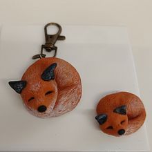 portachiavi con ciondolo in fimo