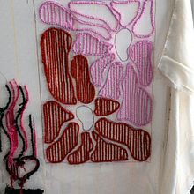 Flores hippies tufteadas