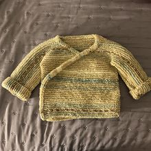 Aprendiendo a tejer prendas infantiles 