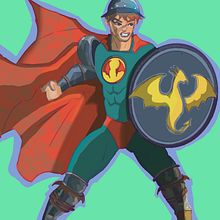 Shield of the commoner Grimm.