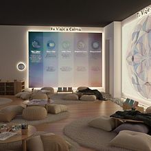 NIDUS  by YAQUELINE CAGIDE DIFLORE  PROYECTO: DISEÑO DE INTERIORES SENSORIALES Para ENTORNOS EDUCATIVOS y LA SALUD EMOCIONAL de sus integrantes