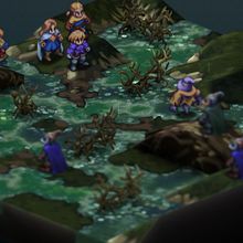 Personaje caballero estilo FFT