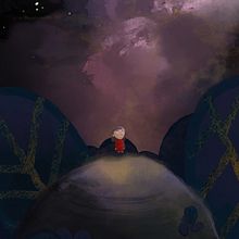 Children illustration with procreate.paint magical scenes