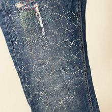 My first Sashiko denim