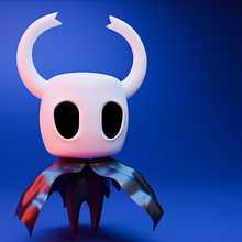 Personaje Oscuro Modelado en 3D