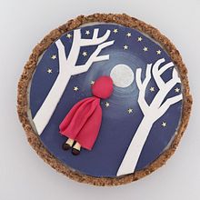 An edible story – a tart inspired by Little Red Riding Hood