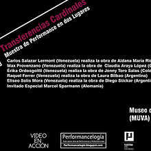 Cartel y Desplegable evento "Transferencias Cardinales"