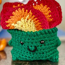 Smiling Dumpster Fire Coaster Set