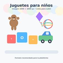 Juguetes para niños