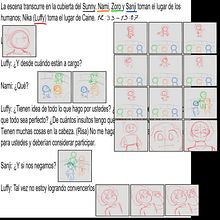 Proyecto storyboard - TADG x One Piece