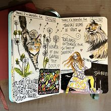 Carnet de gratitude : April 2026 sketchbook