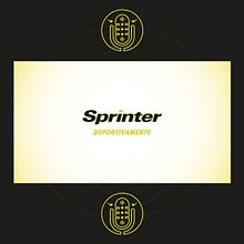 Sprinter - Locución del spot de TV de «Deportivamente»
