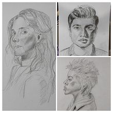Sketchbook portraits 