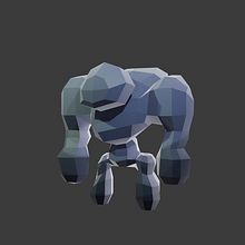 Rock Golem Project - Joshua Allwood