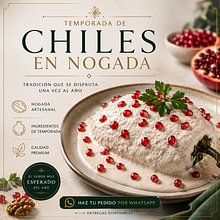Chiles en Nogada