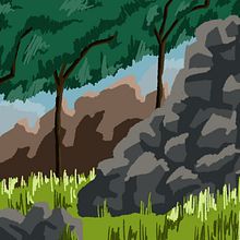 Mi proyecto: Concept Art de un paisaje