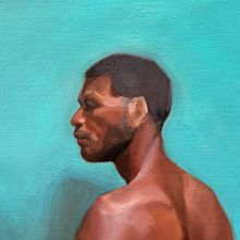 Live model painting - Pintura de modelo al natural