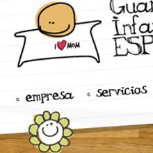 Guardería Infantil Español. Design, and UX / UI project by Rafael Marzal Bermúdez - 06.18.2009