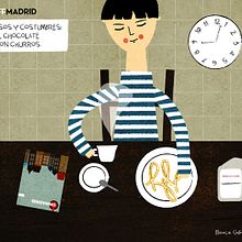 Off Madrid. Traditional illustration project by Blanca Gómez - 07.03.2009