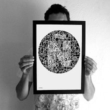 "Ñ" capital. Un progetto di Design e Illustrazione tradizionale di Joel Lozano - 15.07.2009