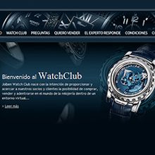WatchClub tienda online accesible. Design, and Programming project by Eloy Ortega Gatón - 07.17.2009