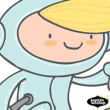 a is for astronaut. Un progetto di Illustrazione tradizionale di kapitan ketchup - 22.07.2009