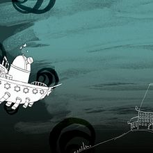 Castillo de Marbel (cuento infantil). Un proyecto de Diseño e Ilustración tradicional de Anxo Fariña - 22.07.2009