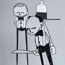 ES QUE NO HAY SERVICIO. Design, Traditional illustration, Advertising, and Photograph project by Paco Lopez - 08.04.2009