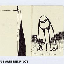 LO QUE SALE DEL PILOT. Design, Traditional illustration, Photograph, and Advertising project by Paco Lopez - 08.04.2009