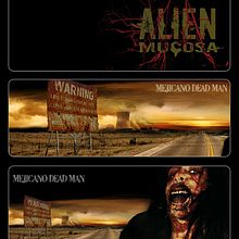 Alien Mucosa. Music, Design, Motion Graphics, Traditional illustration, UX / UI, 3D, Advertising, Film, Video, TV, and Photograph project by M Dead Man - 09.13.2009