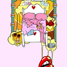 Dulces recuerdos. Design, and Traditional illustration project by Sergio Rodríguez - 09.15.2009