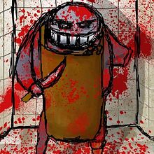 Psycho Series 01. Design, and Traditional illustration project by Humberto - 09.24.2009