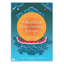 IV Buddhist Film Festival Europe. Un proyecto de Ilustración tradicional de Daniel d'Ors Vilardebó - 24.09.2009