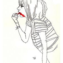 Musas (lapiz). Un proyecto de Ilustración tradicional de Conrad Roset - 19.10.2009