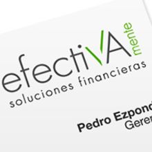 Identidad | Efectivamente . Design project by Eloy Ortega Gatón - 10.20.2009