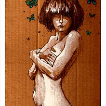 Musas (cartón). Traditional illustration project by Conrad Roset - 10.21.2009