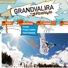 GrandValira Freestyle. Design, Programming, and UX / UI project by Carlos A. Sanz García - 11.04.2009
