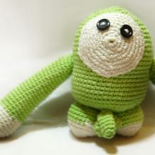 Monstruos (crochet). Design, and Traditional illustration project by Elvira Rojas - 11.23.2009
